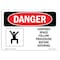 Signmission OSHA Sign, Confined Space Follow Procedure, 14in X 10in Rigid Plastic, 14" W, 10" H, Landscape OS-DS-P-1014-L-1262 - alternate 1
